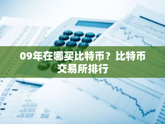 09年在哪买比特币？比特币交易所排行