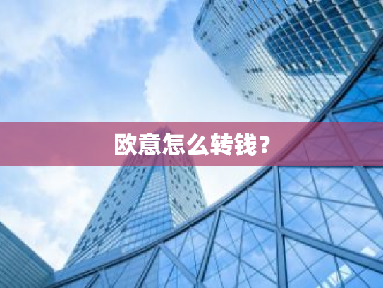 欧意怎么转钱？