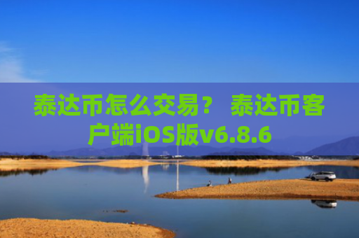 泰达币怎么交易？ 泰达币客户端iOS版v6.8.6