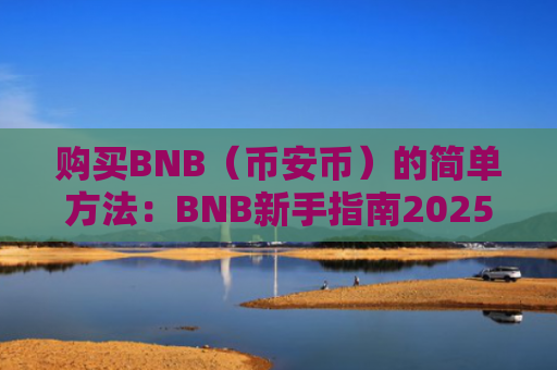 购买BNB（币安币）的简单方法：BNB新手指南2025！