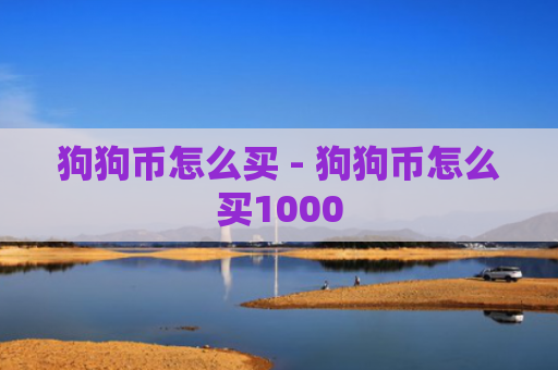 狗狗币怎么买 - 狗狗币怎么买1000