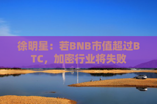 徐明星：若BNB市值超过BTC，加密行业将失败
