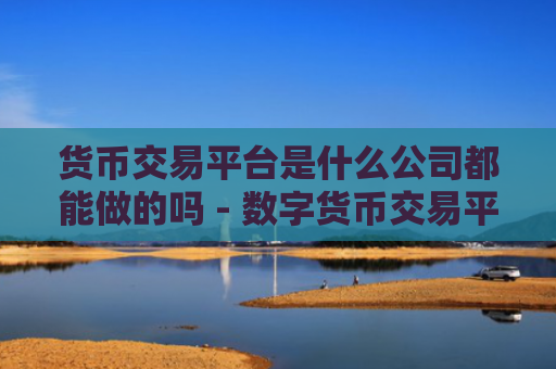 货币交易平台是什么公司都能做的吗 - 数字货币交易平台是干什么的？