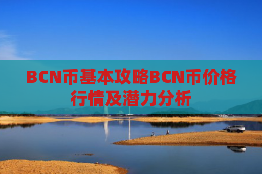 BCN币基本攻略BCN币价格行情及潜力分析