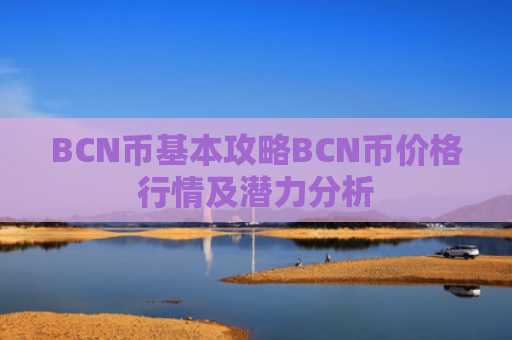 BCN币基本攻略BCN币价格行情及潜力分析