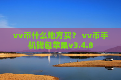 vv币什么地方买？ vv币手机钱包苹果v3.4.8