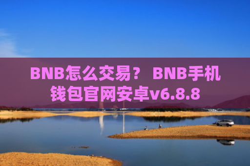 BNB怎么交易? BNB手机钱包官网安卓v6.8.8