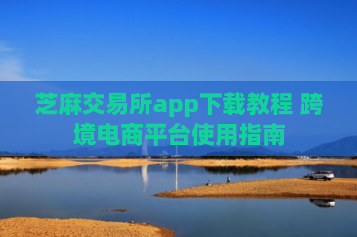 芝麻交易所app下载教程 跨境电商平台使用指南