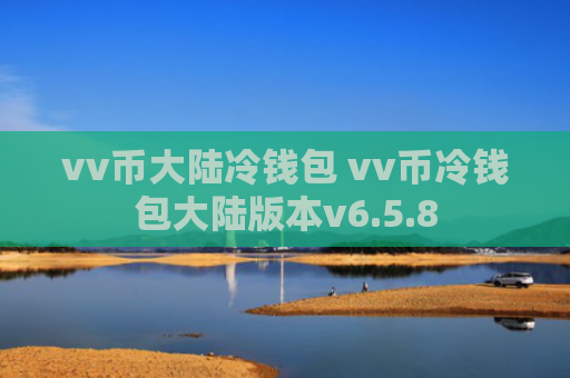 vv币大陆冷钱包 vv币冷钱包大陆版本v6.5.8